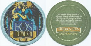 beer coaster from Nebraska Brewing Co., The ( NE-NEBR-6B )