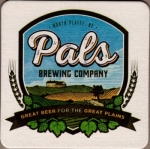 beer coaster from Peg Leg Brewing ( NE-PALS-2 )