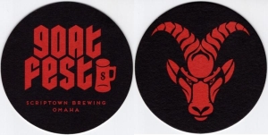 beer coaster from Sharkys Brewery ( NE-SCRP-4 )