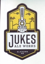 beer sticker from Kinkaider Brewing Co ( NE-JUKE-STI-1 )