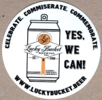 beer sticker from Lumen Beer Co ( NE-LUCK-STI-2 )