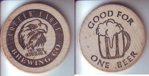 beer token/coin from Corn Coast Brewing Co. ( NE-COPP-TOK-1 )