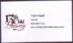 beer business card and similar from 2nd Act Brewery LLC ( NJ-13TH-BIZ-1 )