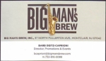 beer business card and similar from Birdsmouth Beer ( NJ-BIGM-BIZ-1 )