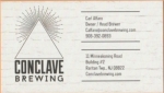 beer business card and similar from Consolidated Bottling ( NJ-CONC-BIZ-1 )