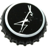 beer crown cap from Cross Keys Brewing Company ( NJ-CRIC-CAP-1 )