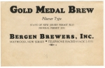 beer label from Berlin Brewing Company ( NJ-BERG-LAB-1 )