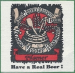 beer napkin from Village Idiot Brewing Company ( NJ-VERN-NAP-1 )