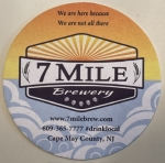 beer coaster from 902 Brewing Co ( NJ-7MI-4 )