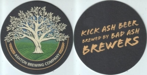 beer coaster from Atco Brewing Co. ( NJ-ASHT-2 )