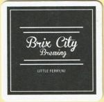 beer coaster from Brotherton Brewing Co. ( NJ-BRIX-1 )