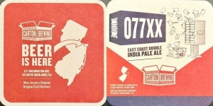 beer coaster from Castle Point Brewery ( NJ-CAR-4 )