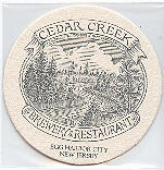 beer coaster from Champale, Inc. ( NJ-CEDR-1 )