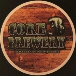 beer coaster from Court House Brewing Co. ( NJ-CORE-1 )