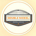 beer coaster from Double Tap Brewing ( NJ-DBLN-2 )