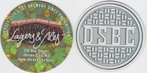 beer coaster from Descendants Brewing Company ( NJ-DSBC-3 )