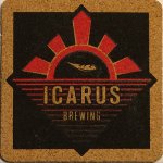 beer coaster from Invertase Brewing Co.  ( NJ-ICAR-1 )