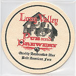 beer coaster from Ludlam Island Brewery ( NJ-LVP-2 )