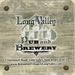 beer coaster from Ludlam Island Brewery ( NJ-LVP-5 )