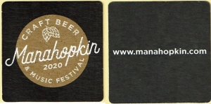 beer coaster from Mechanical Brewery ( NJ-MANA-3 )