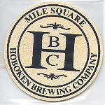 beer coaster from Hoffman Beverage Co ( NJ-MILE-2 )