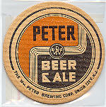 beer coaster from Pinelands Brewing Company ( NJ-PET-4 )