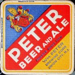 beer coaster from Pinelands Brewing Company ( NJ-PET-6 )