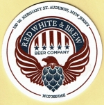 beer coaster from Referend Bier Blendery, The ( NJ-REDW-1 )