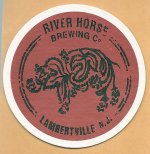 beer coaster from Ross Brewing Co ( NJ-RIVE-2 )