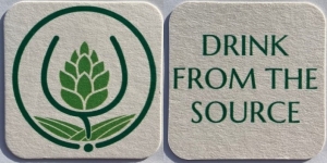 beer coaster from South 40 Brewing Co. ( NJ-SOUR-2 )