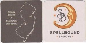 beer coaster from Sprattler & Mennel Brewing Co ( NJ-SPEL-2 )