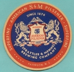 beer coaster from Stone Tavern & Brewery ( NJ-SPRA-1 )