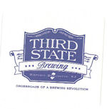 beer coaster from Three 3s Brewing Co. ( NJ-THRD-1 )