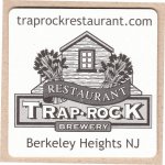 beer coaster from Trenton Brewing Co. ( NJ-TRAP-4 )