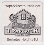 beer coaster from Trenton Brewing Co. ( NJ-TRAP-4A )