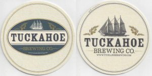 beer coaster from Tun Tavern Restaurant and Brewery ( NJ-TUCK-2 )