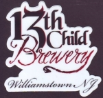 beer sticker from 2nd Act Brewery LLC ( NJ-13TH-STI-1 )