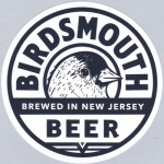 beer sticker from Black Horse Brewery of N.J. ( NJ-BIRD-STI-1 )