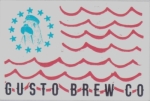 beer sticker from Hackensack Brewing Company ( NJ-GUST-STI-4 )