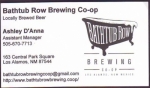 beer business card and similar from Beer Creek Brewing Co. ( NM-BATH-BIZ-1 )