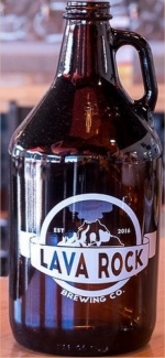 beer growler from Lizard Tail Brewing ( NM-LAVA-GRL-1 )