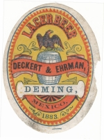 beer label from Desert Valley Brewing Co. ( NM-DECK-LAB-1 )