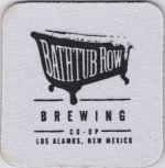 beer coaster from Beer Creek Brewing Co. ( NM-BATH-1 )