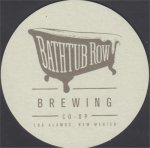 beer coaster from Beer Creek Brewing Co. ( NM-BATH-3 )