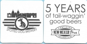 beer coaster from Starr Brothers Brewing Co. ( NM-SPOT-1 )