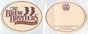 beer coaster from Brewer