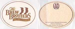 beer coaster from Brewer