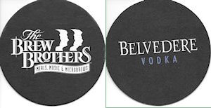 beer coaster from Brewer