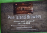 beer advertising card from Plan Bee Farm Brewery ( NY-PINE-ADC-1 )