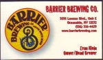 beer business card and similar from Bartels Brewing Co. ( NY-BARI-BIZ-1 )